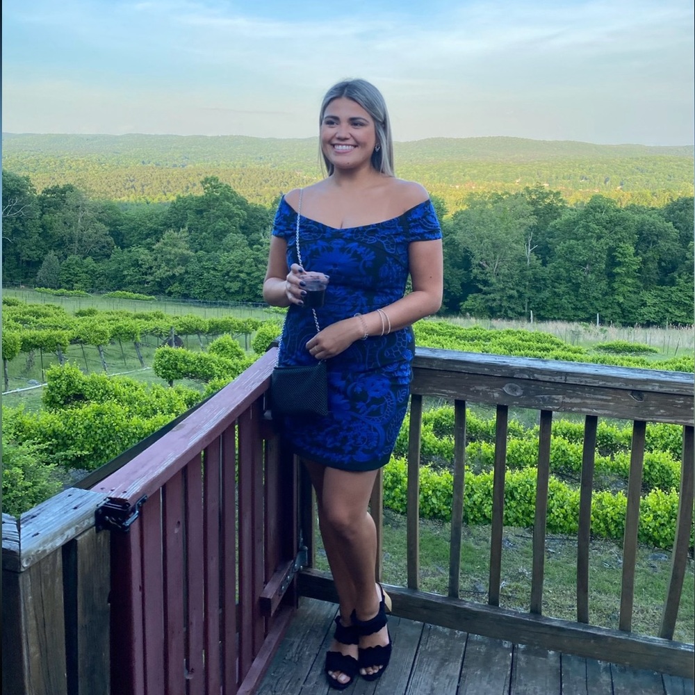 Foxiedox Blue Dress, Size 8